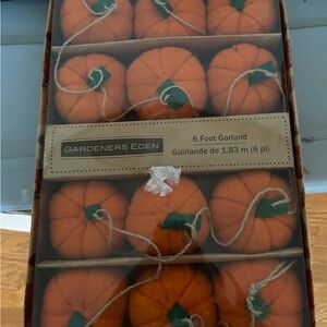 Orange Pumpkin Garland